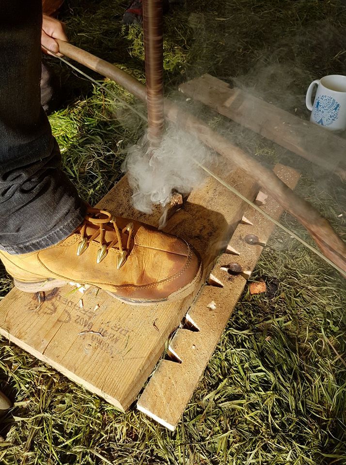 Bow and Drill Sparrowhawk Bushcraft