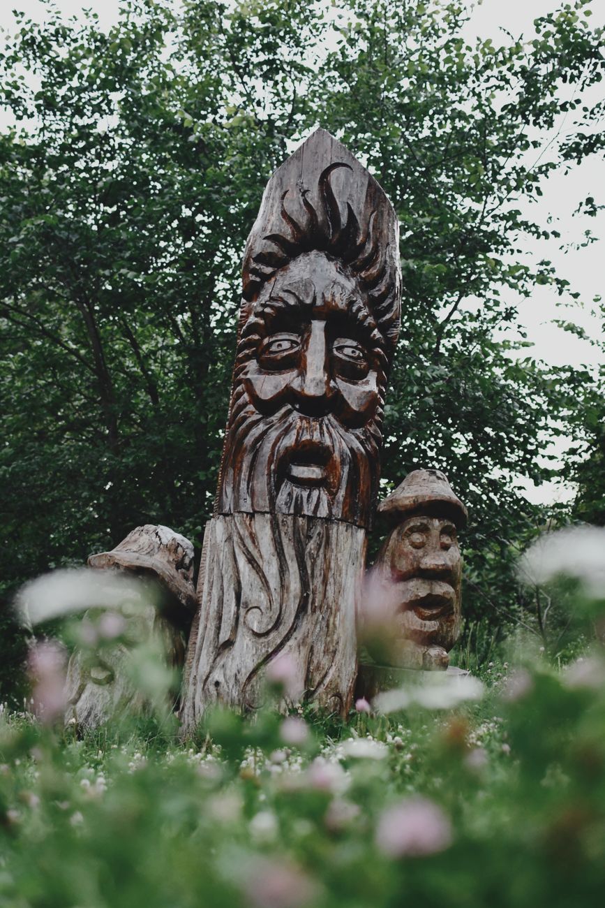 Carving a Wood Spirit into a Bar of Soap (Using Only a Plant&nbsp;Label)